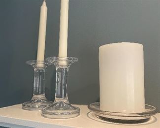 Cnaldes and candle holders