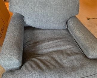 Light blue chair - so comfortable