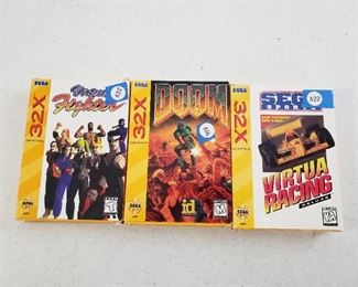 Vintage Sega 32x games