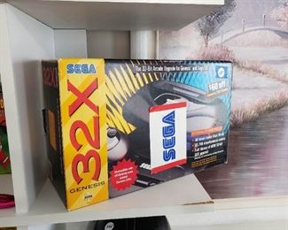 Vintage Sega 32x game upgrade w/ box