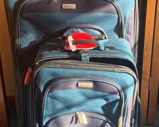 Set of luggage. 