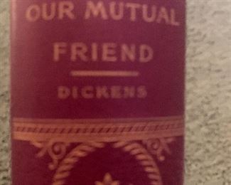 Our Mutual Friend by Dickens mid 1800’s. 