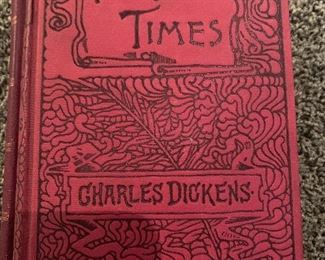 Hard Times by Dickens 1889 Rare. 