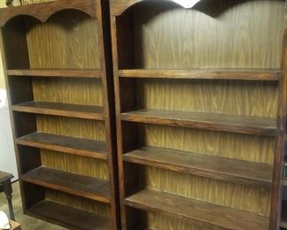Large bookshelf   43” wide by 71  1/2 “,Tall  Depth 10”