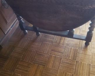 Barely Twist Table. Need some work