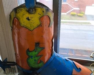 Metal Boot Sculpture