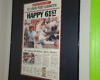 Baseball Ticket Display