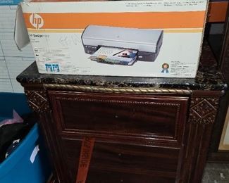 HP Printer & New Nightstand