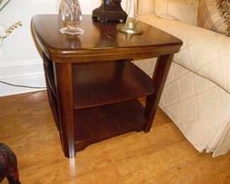 Wood Side Table (pair)