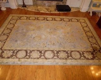 Muted tones in this lovely rug