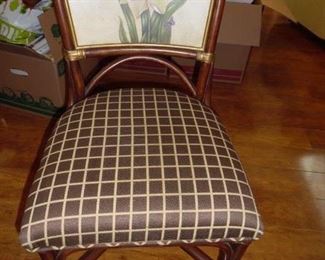 Details on side chairs