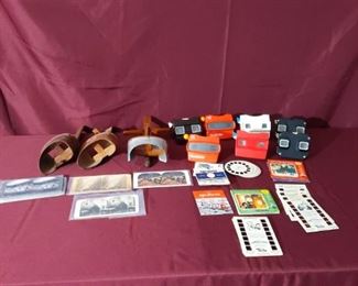 Antique and Newer View Masters
