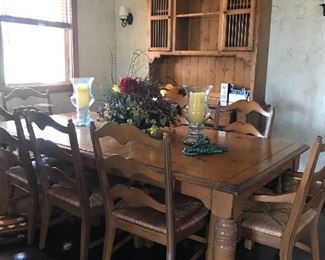 Dining set is sold