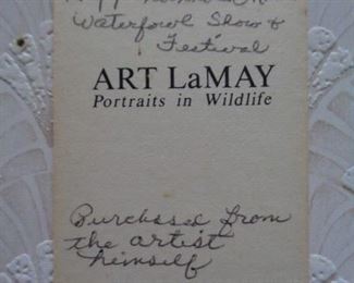 Art LaMay Portraits in Wildlife