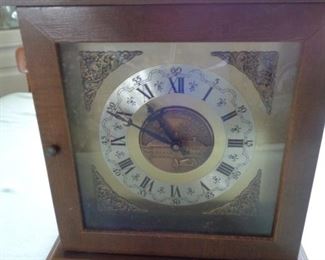 vintage Bulova mantle clock