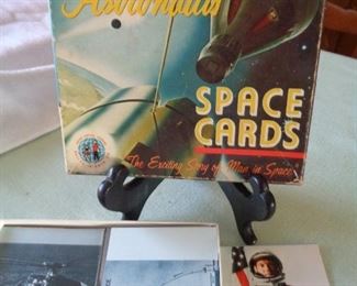 vintage Teach Me Board Game Astronauts Space Cards