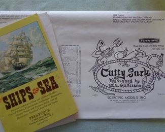 Vintage ship model Cutty Sark