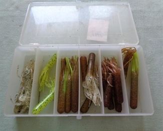 worms and tackle box