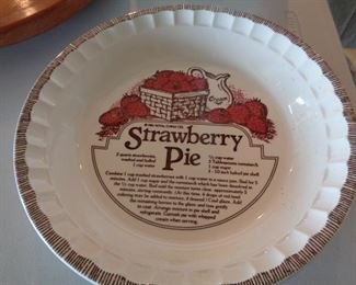 Vintage pie plate