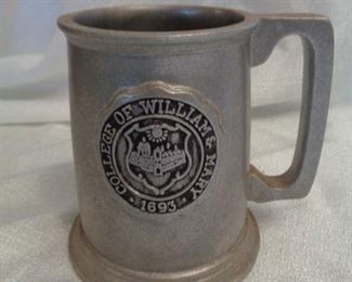 pewter William and Mary mg