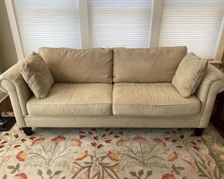 Bauhaus ultra suede sofa