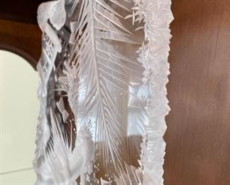 Large collection of Original Plexiglass art works by local artist Richard “Dick” T. Brewer.  Each piece is carved with a 21,000 RPM die grinder to mine abstract images, and the wall hanging pieces are finished with automobile lacquer.