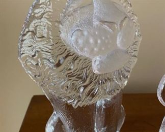 Royal Krona Happy Lion, Mats Jonasson Panda Bear with a Kosta Boda Koala 