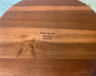 “Almost Always Above Board” Kate Spade cheese board
