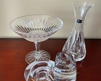 Miller Rogaska and Atlantis crystal