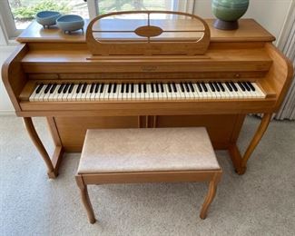 Vintage Lester “Betsy Ross” Spinet piano in excellent condition!  