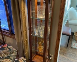 Small scale lit display case