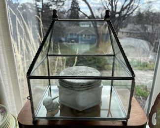 Small antique terrarium 