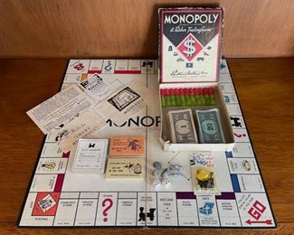 1936 Monopoly board game 