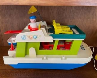 Fisher Price Houseboat Pull Toy