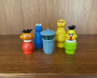 Vintage Fisher Price Sesame Street characters