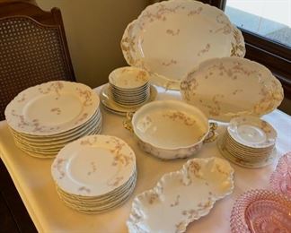 Antique Haviland & Co. china set
