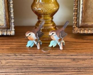 Antique AK Kaiser porcelain birds