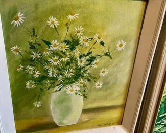 Daisy Oil Painting