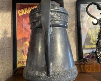 Pewter Pitcher Tankard Early 1900's