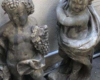 Pair of Greek Statues