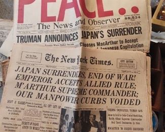 Vintage and Historical Newspapers