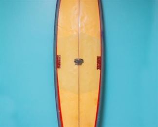Vintage 1970's Corky Carroll Surfboard. 