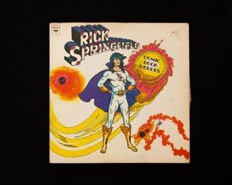 Rick Springfield 'Comic Book Heroes'  LP Record
