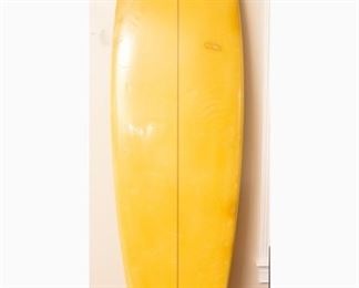 Vintage 1970'2 Deadly Flying Glove Surfboard. 