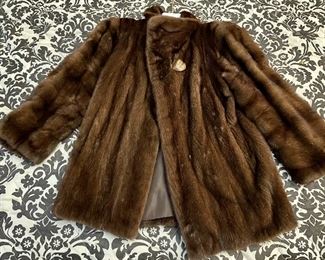 Item 169:  Karabelas New York Fur Coat: $225