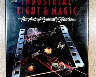 George Lucas Signed Industrial Light and Magic Book