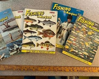 Vintage Fishing in Maryland Magazines