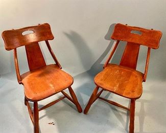 Pair of J.B. Van Sciiver & Sons MC Chairs