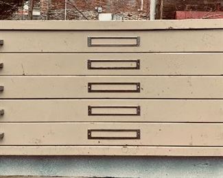 Large Vintage Stacor Flat File