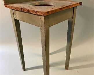 Primitive Wash Stand with built-in Soap Dish